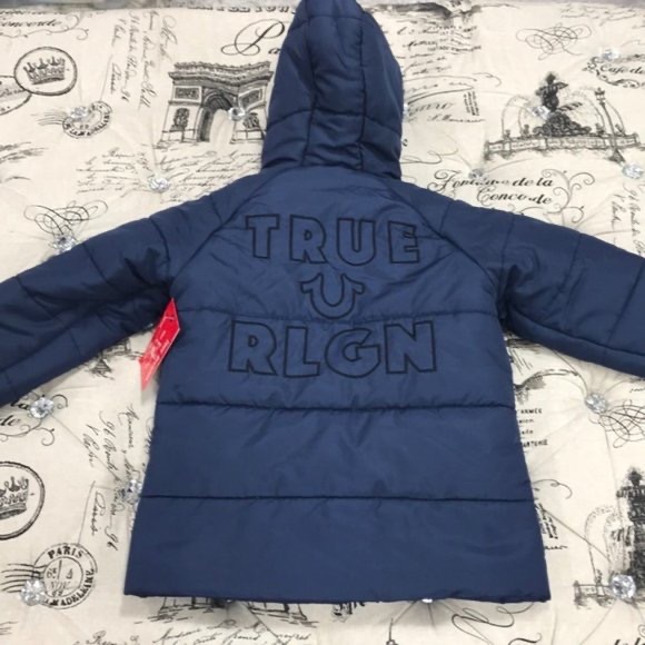 NWT True Religion Boys Puffer $120 Jacket - Picture 9 of 15